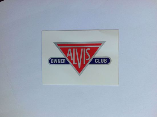 Picture of Alvis Windscreen Sticker