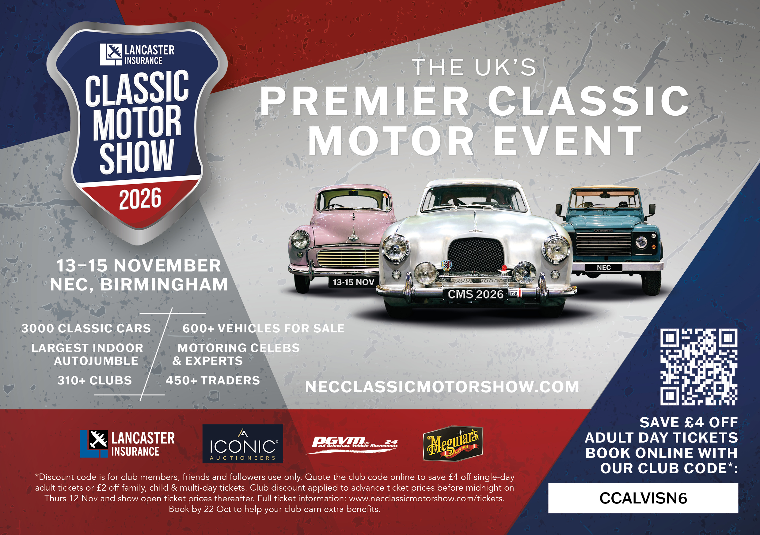 Classic Car Motor Show 2026